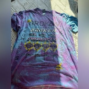broken promises shirt. large.
